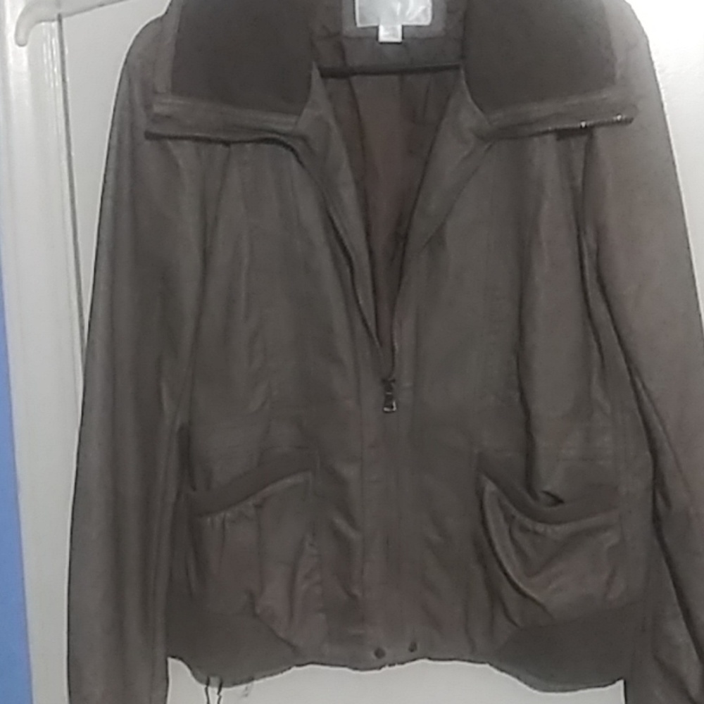 Leather jacket